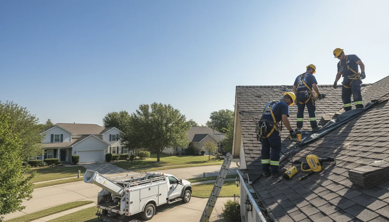 Emergency Roof Repair in Giddings, TX near me